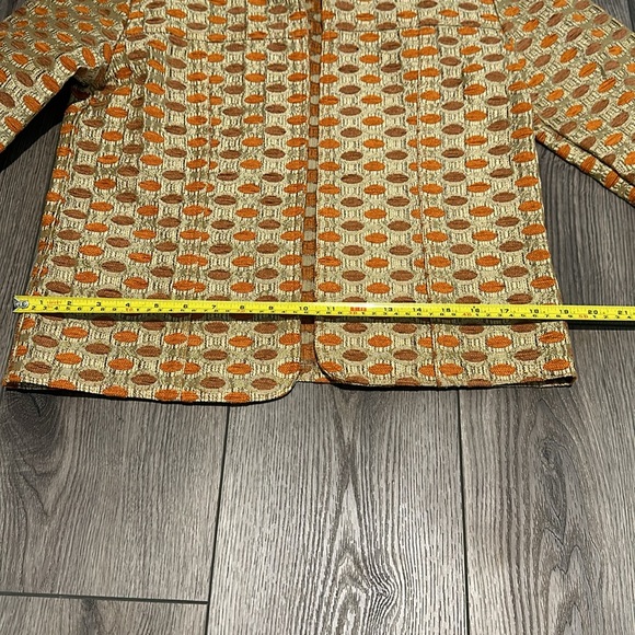 Hand made gold/orange jacket - Picture 10 of 10